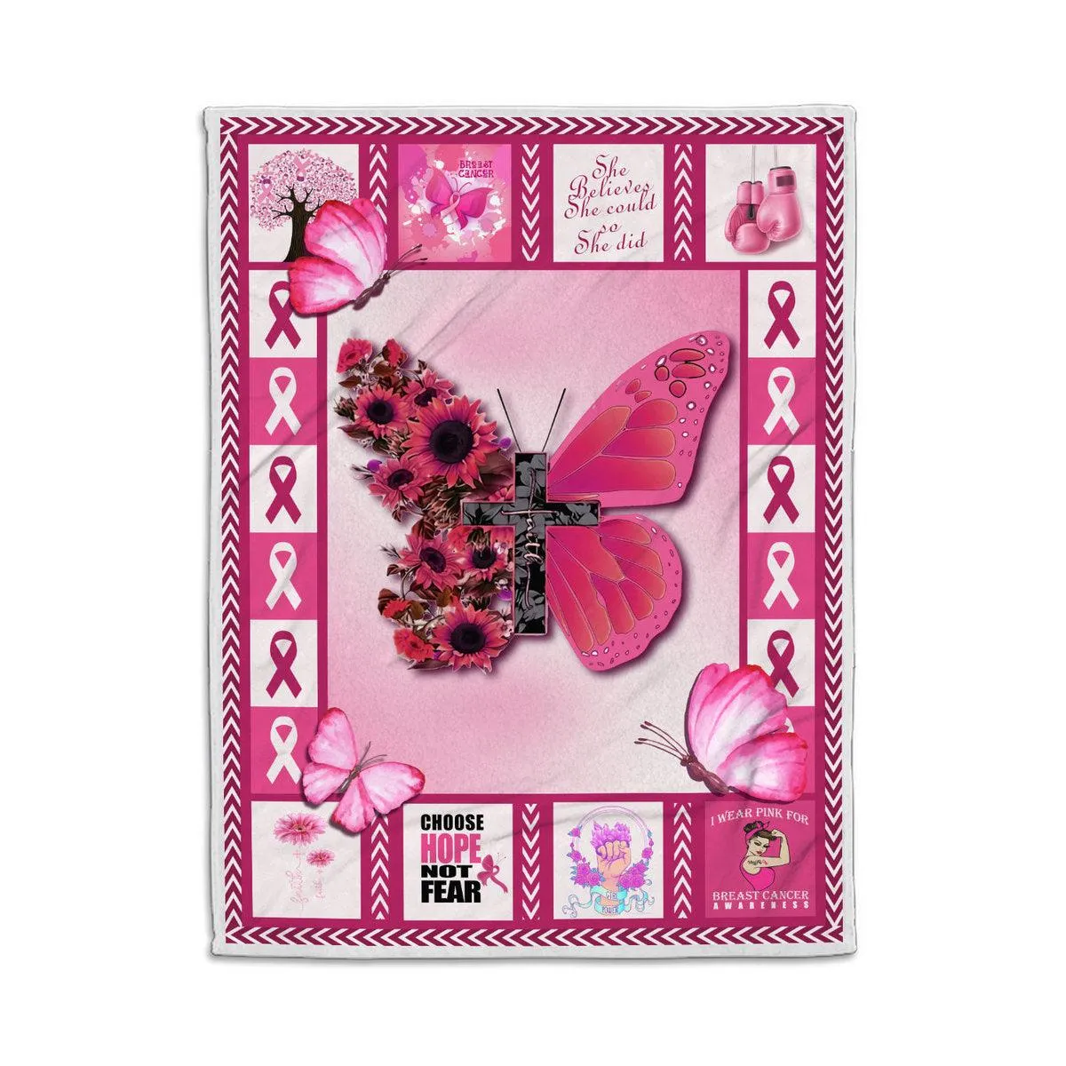 Blanket Breast Cancer Awareness