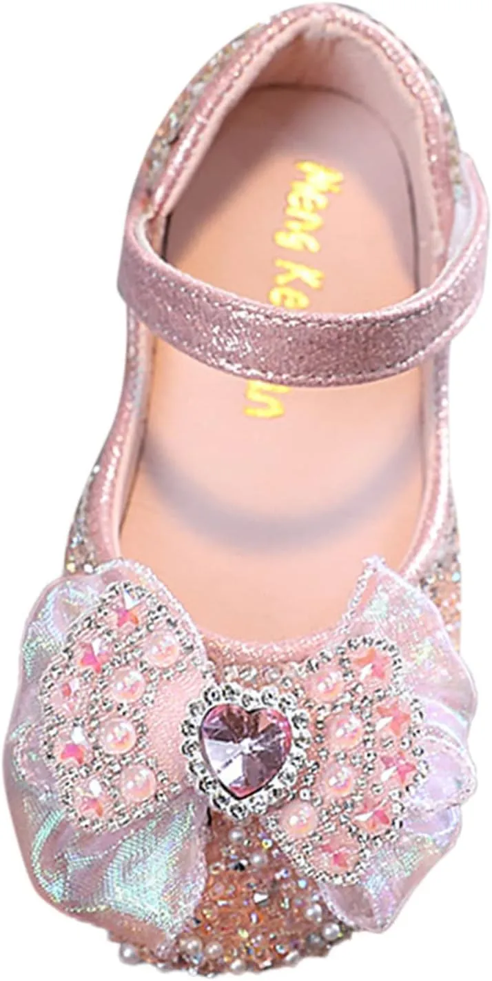 Fashion Autumn Toddler and Girls Casual Shoes Thick Sole Round Toe Buckle Dress Shoes Size 9 Kids Shoes Girls