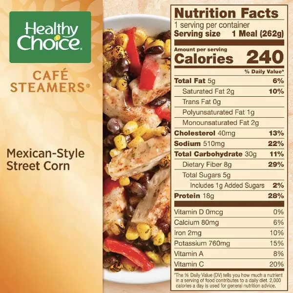 Healthy Choice Mexican Style Street Corn, 9.25 oz