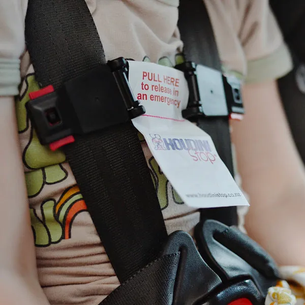 Houdini Stop Car Seat Harness Chest Clip - Twin Pack