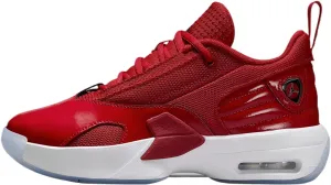 Jordan Max Aura 6 Big Kids' Shoes (FQ8297-601, Varsity Red/White/Clear/Black)
