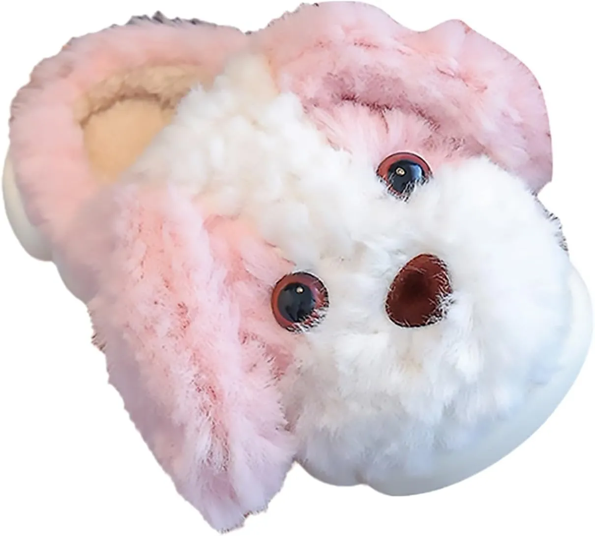 Kids Boys Girls Soft Furry Slippers Cute artoon Dog House Shoes Toddler Winter Warm Indoor Non Slip lats Slippers