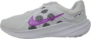 Nike Men's Quest 5 Running Training Shoes, White/Fuchsia Dream-Black, 8.5 M US