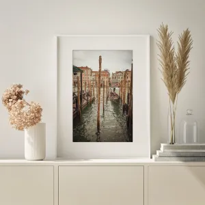 "Canal, Venice" | Matted Print