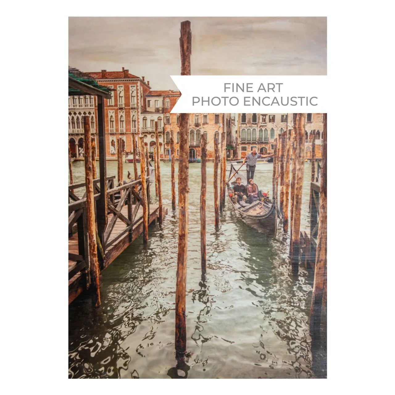 "Canal, Venice" | Original Hand Colored Art