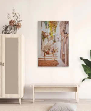 "Hydra, Greece" | Original Hand Colored Art