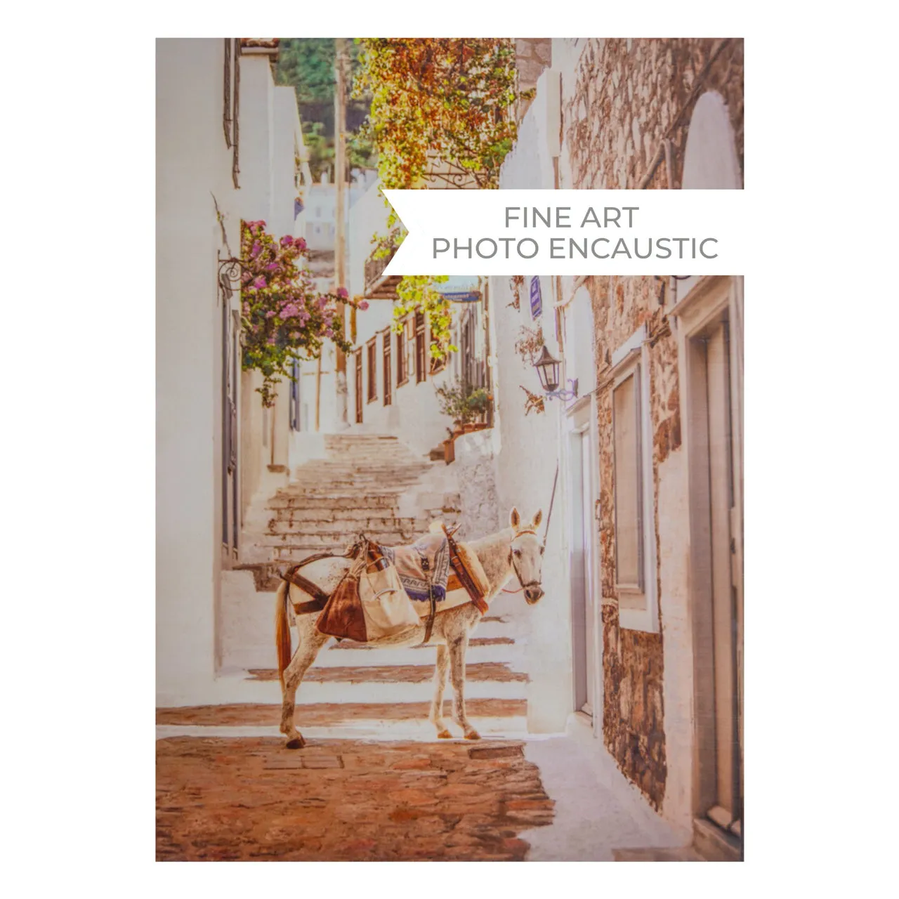 "Hydra, Greece" | Original Hand Colored Art