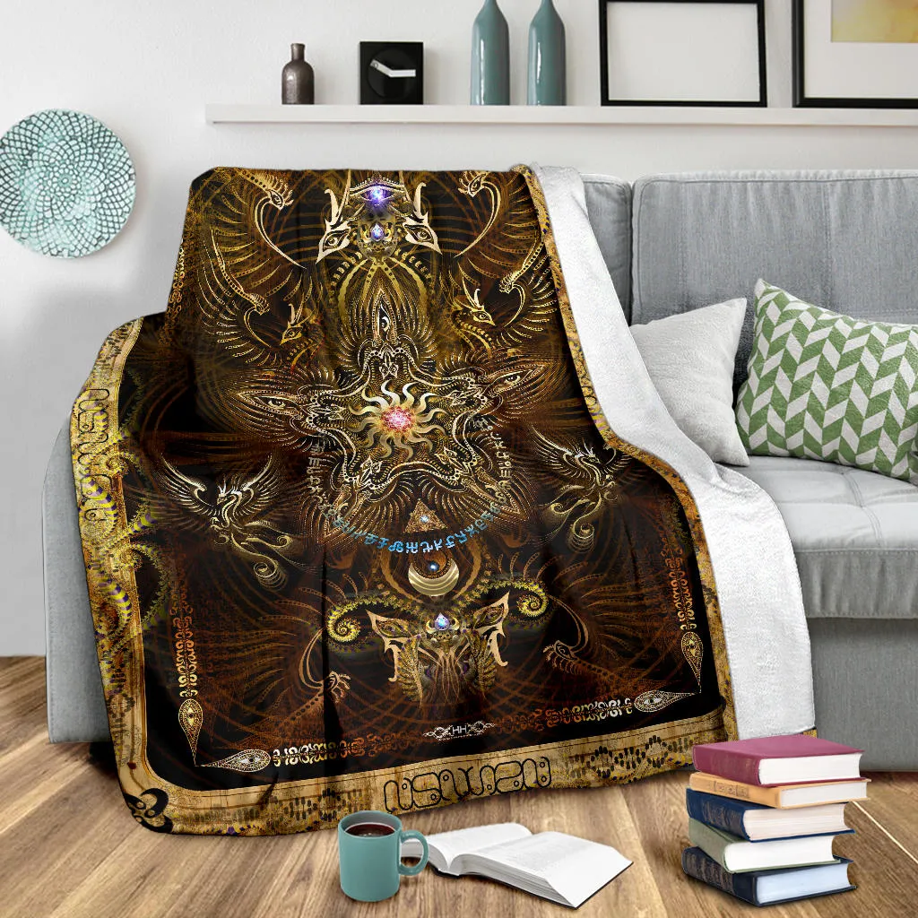 Sol Invictus Micro Fleece Blanket
