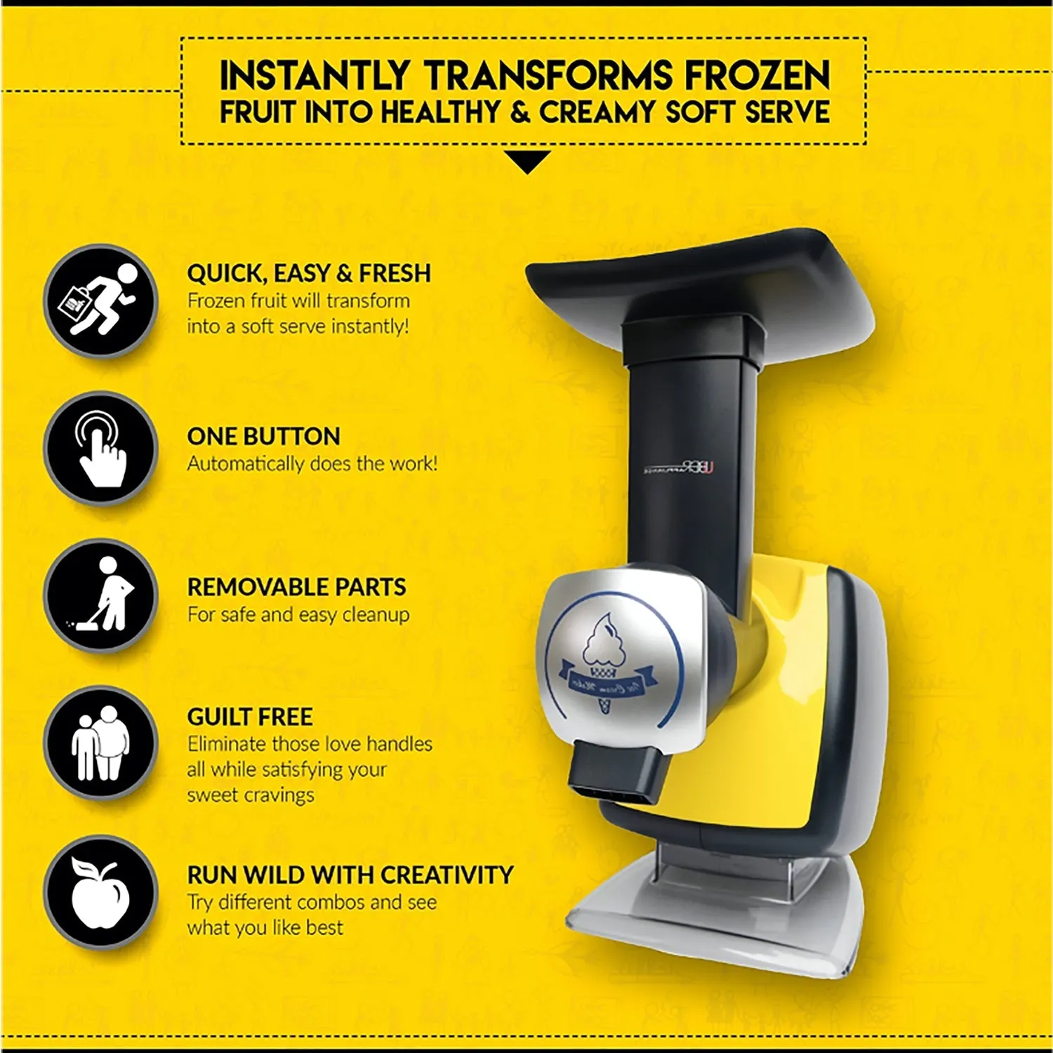 Uber Appliance Healthy Sorbet Machine
