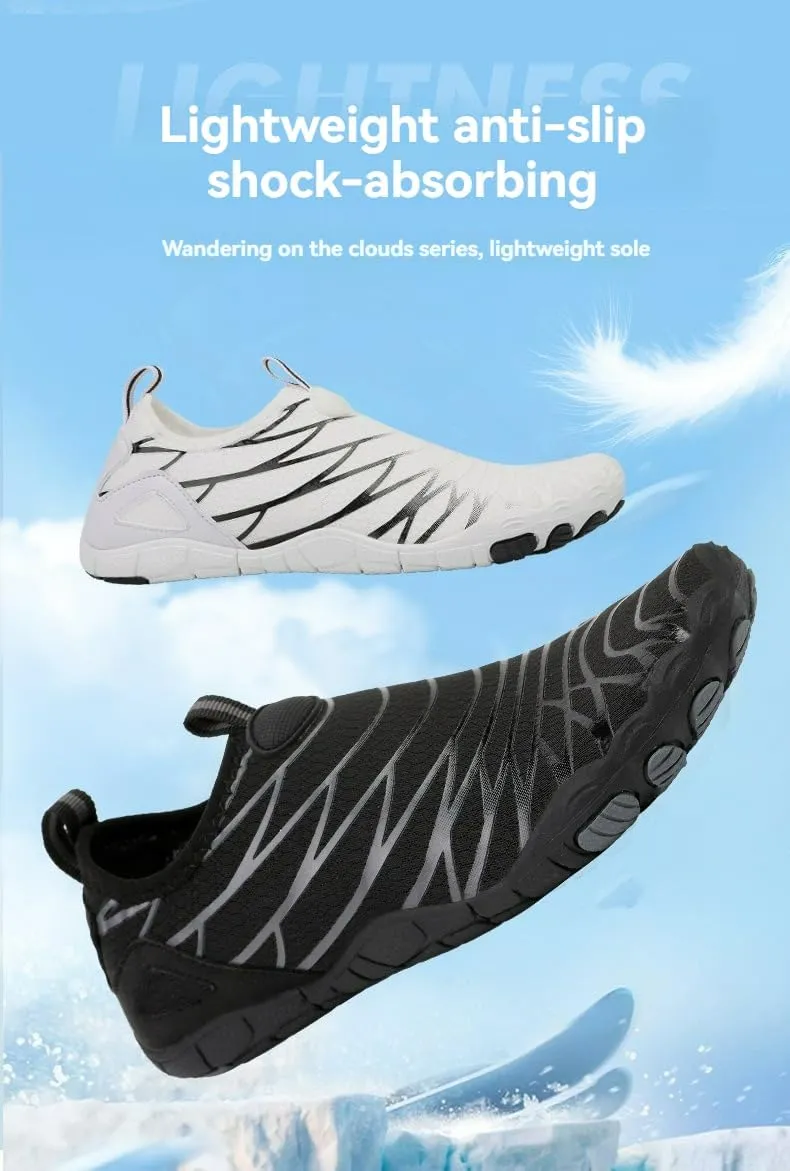 ZWRXW Hike Shoe Footwear Barefoot Shoes Women, Footwear Sneakers, Healthy & Non-Slip Barefoot Shoes Women, Wide Toe Box Sneakers, Yoga Outdoor Walking Hiking